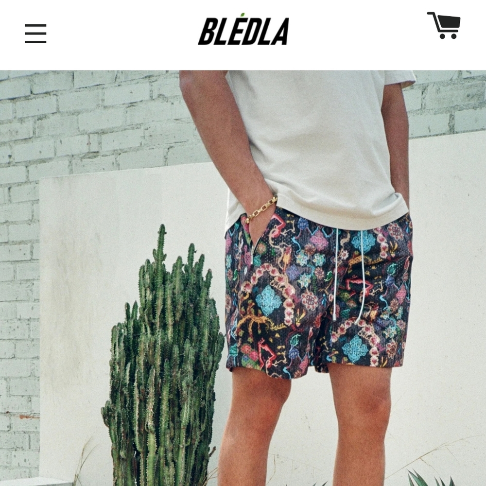 BLEDLA Persian mesh shorts!